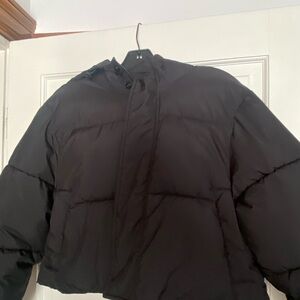 Fabletics Dark Brown Puffer Jacket